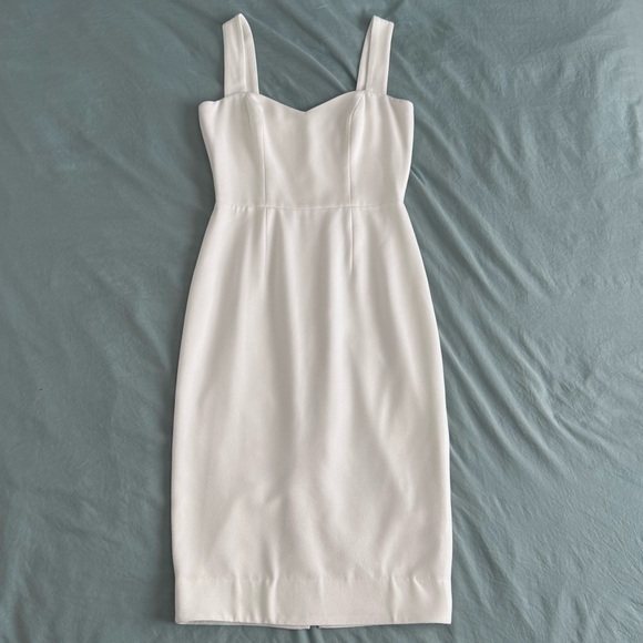 Dress the Population - Nichole Sweetheart Neck Cocktail Dress Midi - Picture 1 of 12